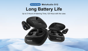Revolutionize Your Listening Experience with MeloAudio S12 Open Clip Headphones